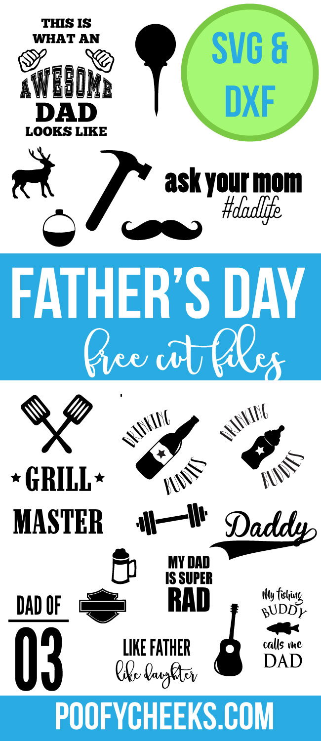 Father's Day DXF and SVG files