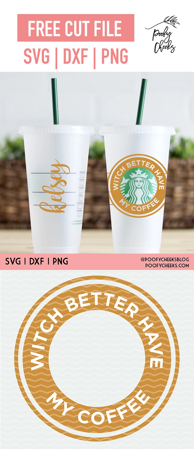 Witch Better Have My Coffee Decal on Starbucks Cup