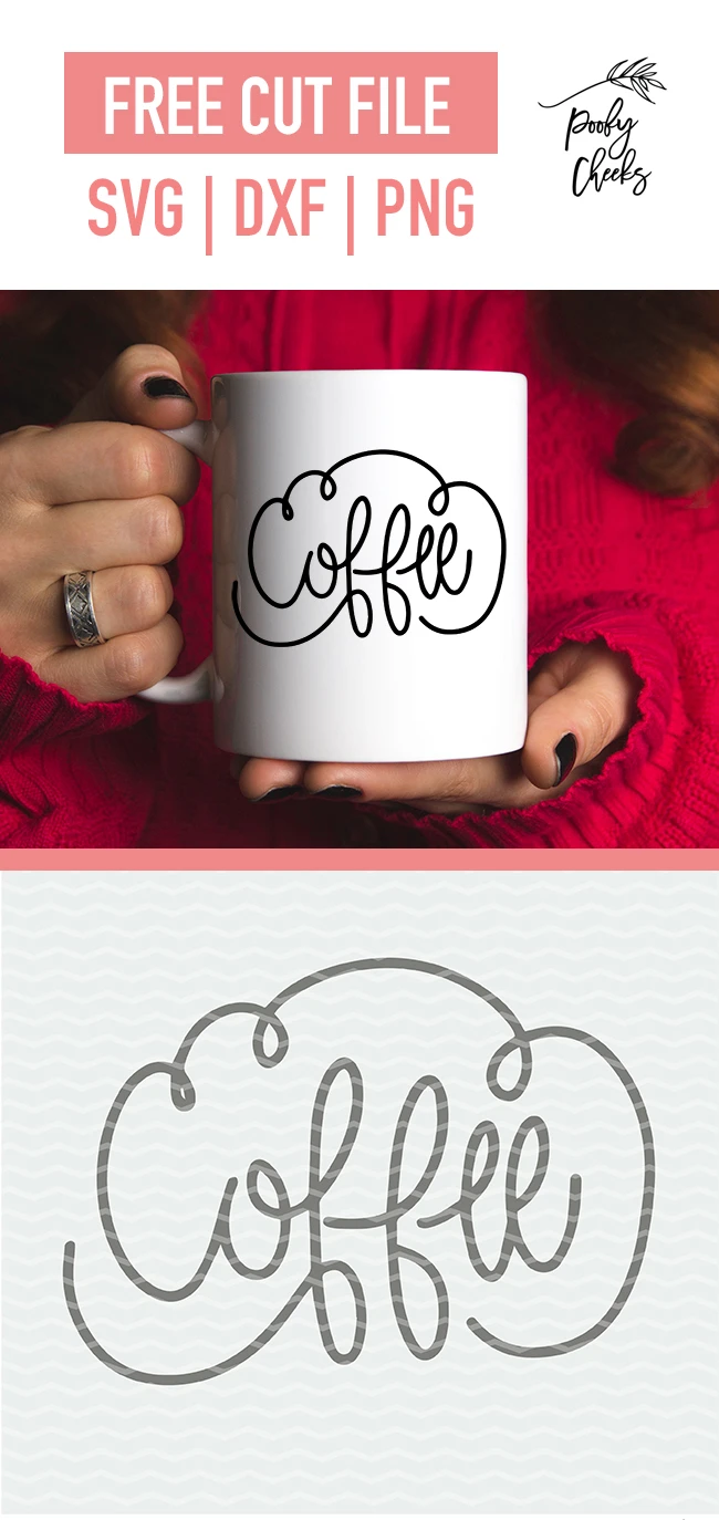 Coffee Cut File - Digital Design