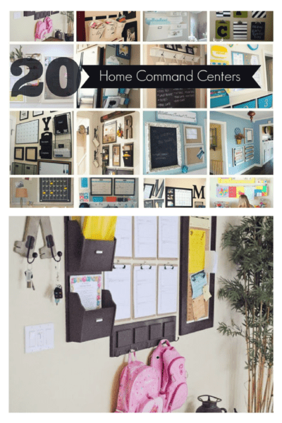 20 Inspiring Home Command Centers - Poofy Cheeks