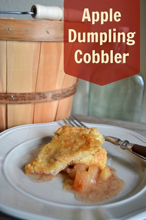 Apple Dumpking Cobbler recipe for an amazing fall dessert.