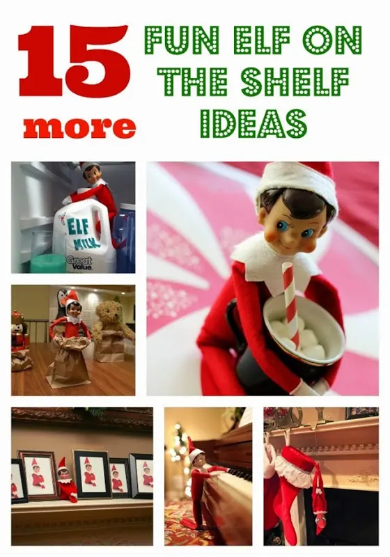 20 Fun Elf on the Shelf Ideas - Poofy Cheeks