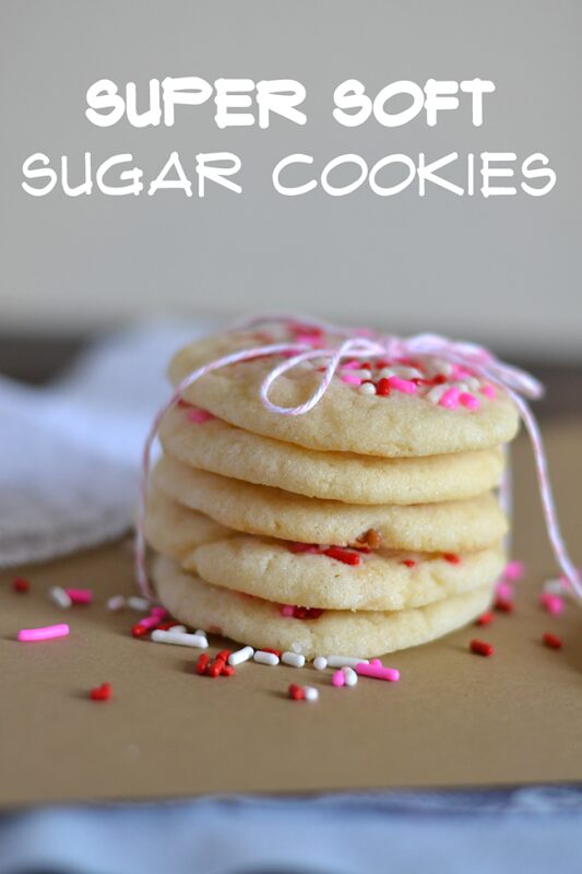 Quick No-Refrigerate Soft Sugar Cookies - Poofy Cheeks