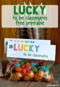 lucky to be classmates printable