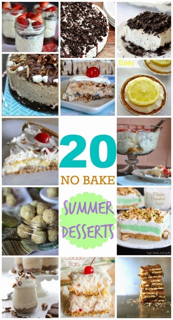 20 No-Bake Summer Desserts