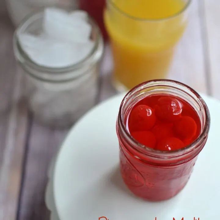 Pineapple Malibu Soaked Cherry Bomb Recipe