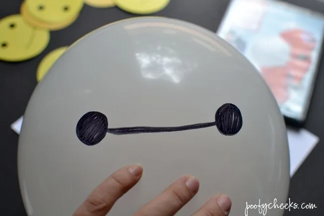 Big Hero 6 Balloon Matching Game - free printables