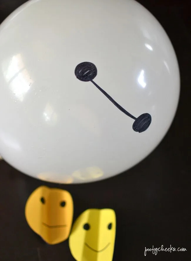 Big Hero 6 Balloon Matching Game - free printables