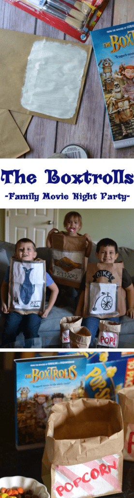 Family Movie night with The Boxtrolls