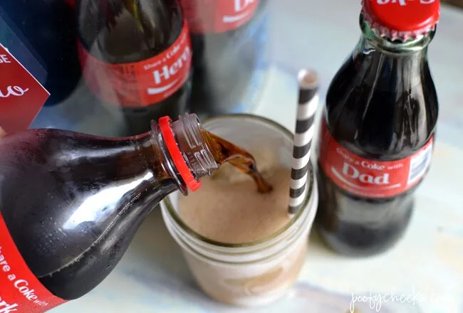 Father’s Day Coke Float Basket with Free Printable – https://poofycheeks.com