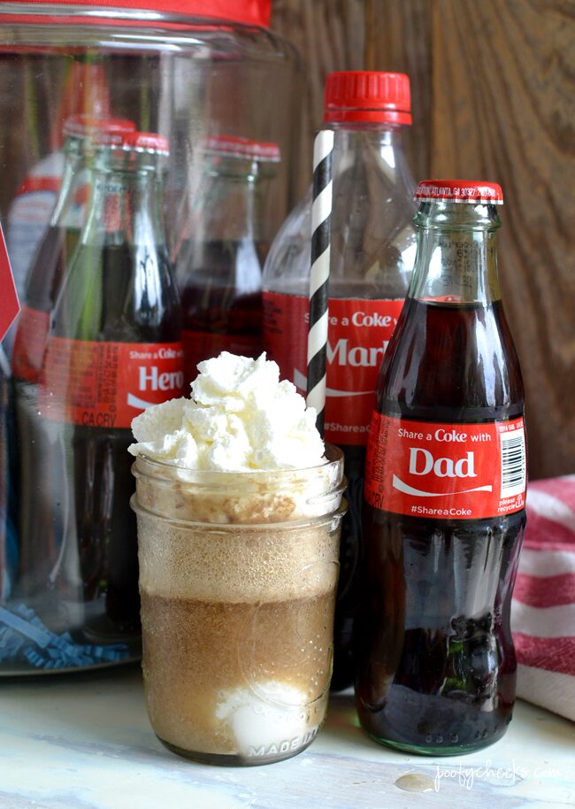 Father’s Day Coke Float Basket with Free Printable – https://poofycheeks.com