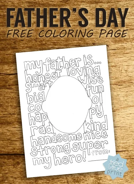 http://www.triedandtrueblog.com/free-fathers-day-coloring-page/