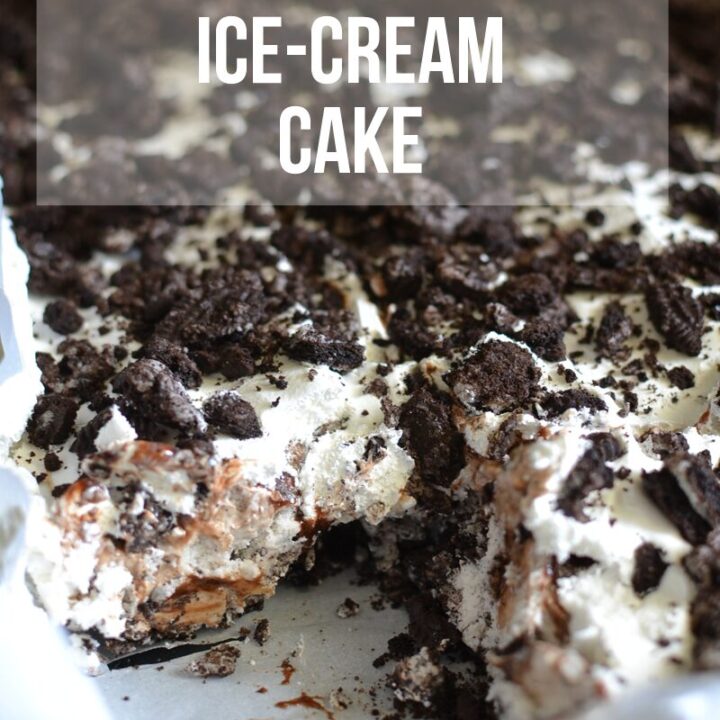 Oreo Ice-Cream Cake Recipe
