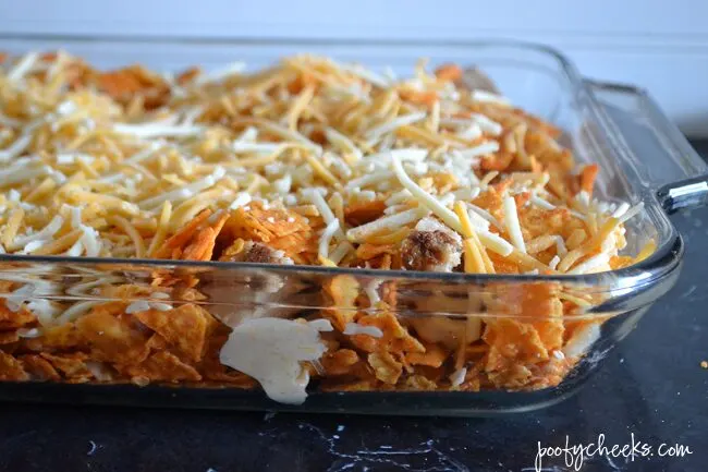 Need a quick and easy dinner? 30 Minute Meal - Chicken Taco Bake 