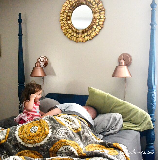 Master Bedroom Redo and Giveaway with BEHR Paints - 2016 Color Trends