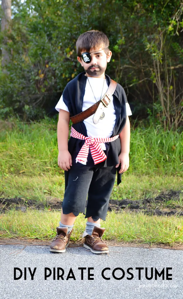 DIY Halloween Costumes for Boys - Ghost and Pirate