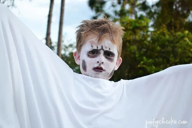 DIY Halloween Costumes for Boys - Ghost and Pirate