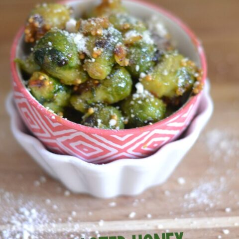 Roasted Brussel Sprouts with Honey Mustard Glace Recipe