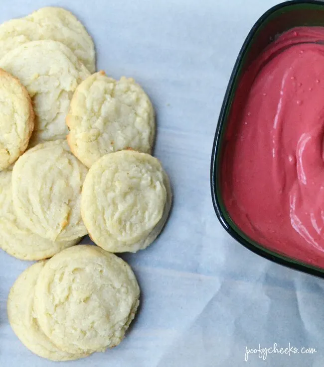 Easy Peppermint Dipped Sugar Cookie Recipe