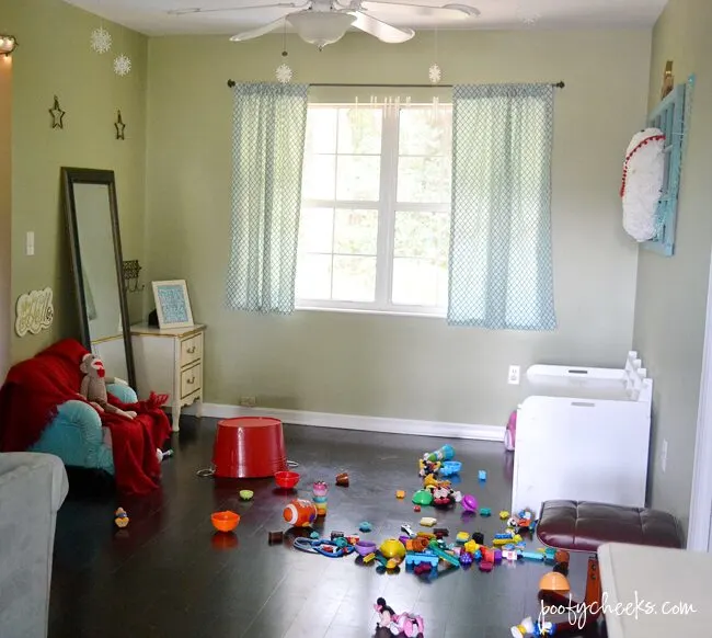 Colorful Christmas Home Tour - Living Room