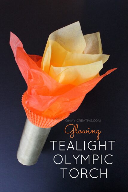 http://www.ohmy-creative.com/kids-crafts/glowing-tea-light-olympic-torch/