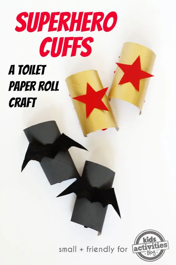 Upcycled Cardboard Roll Cuff – Kid Made Modern