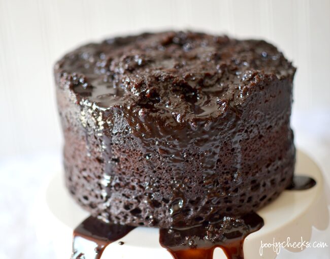 Chocolate Molten Lava Cake for Valentine's Day - Hoosier Homemade