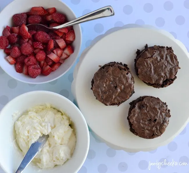 A quick and easy dessert our whole family loves! Fruit pizza using a boxed brownie mix.