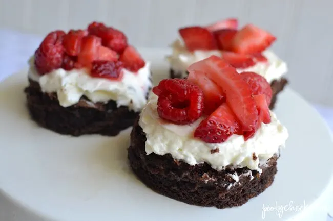 A quick and easy dessert our whole family loves! Fruit pizza using a boxed brownie mix.