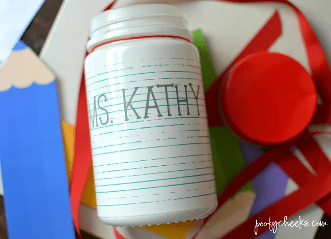 personalized jar