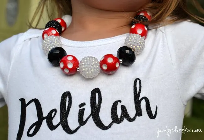 DIY Bubblegum Necklace Tutorial