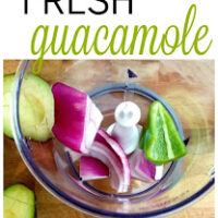 Homemade Fresh Guacamole Recipe