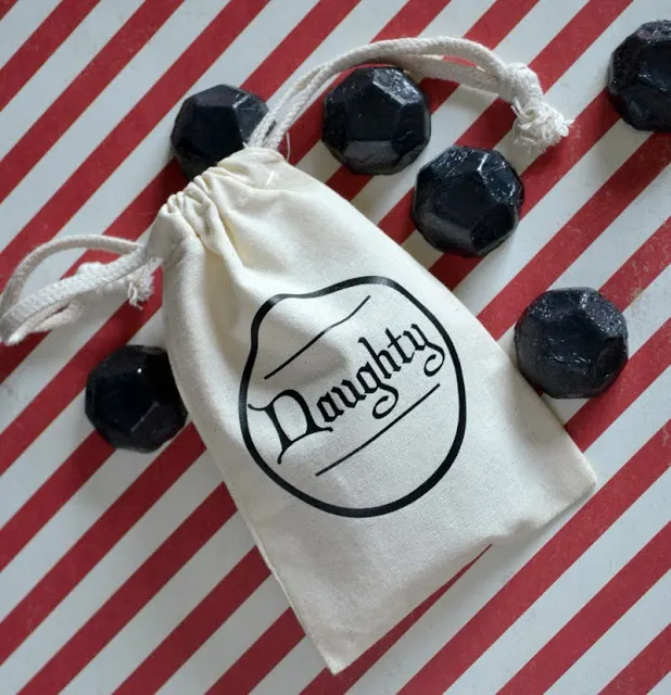 Naughty Bag for Santa Claus's Coal