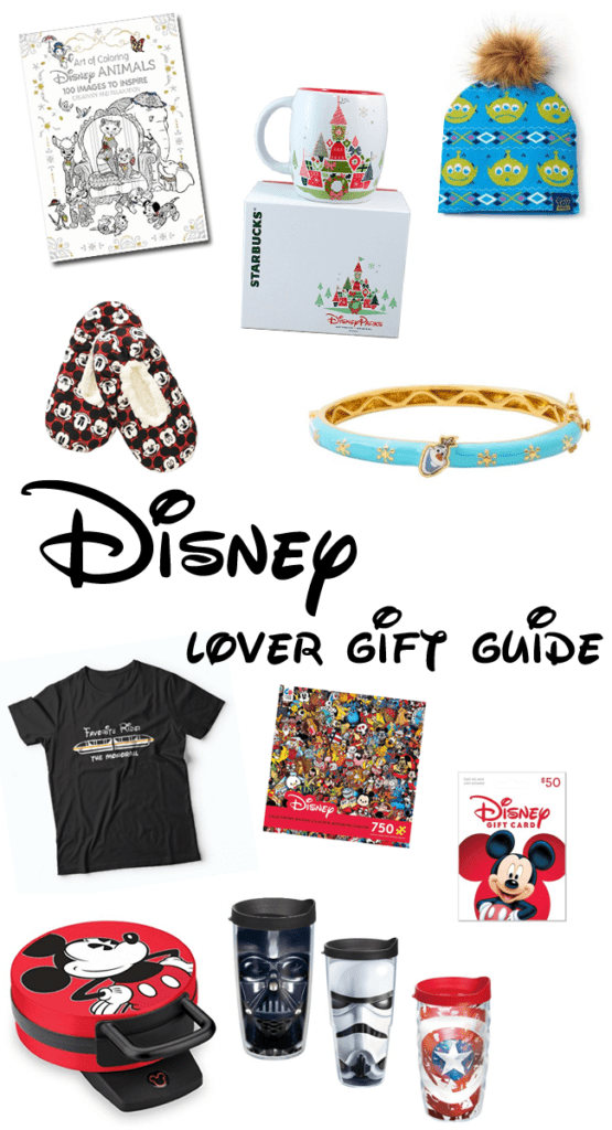 Disney Lover Gift Guide - the best gifts for someone who LOVES Disney.