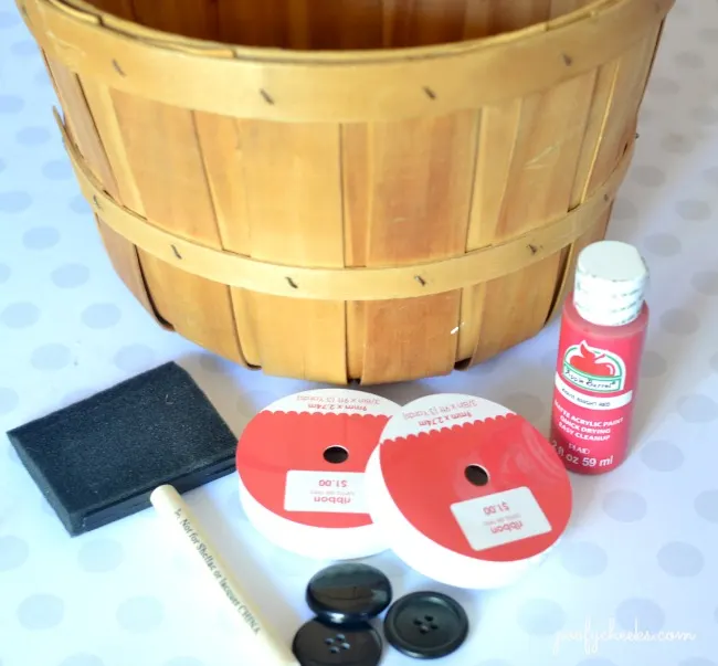 DIY Santa Basket Decoration - Quick and Easy with only 2 Steps!