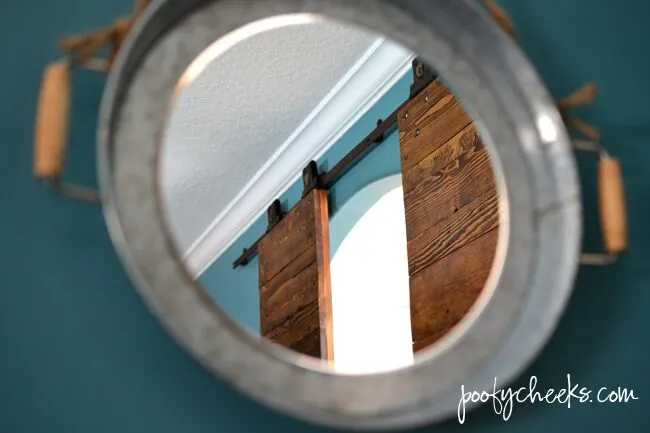 Barn Doors on an Authentic Barn Door Track