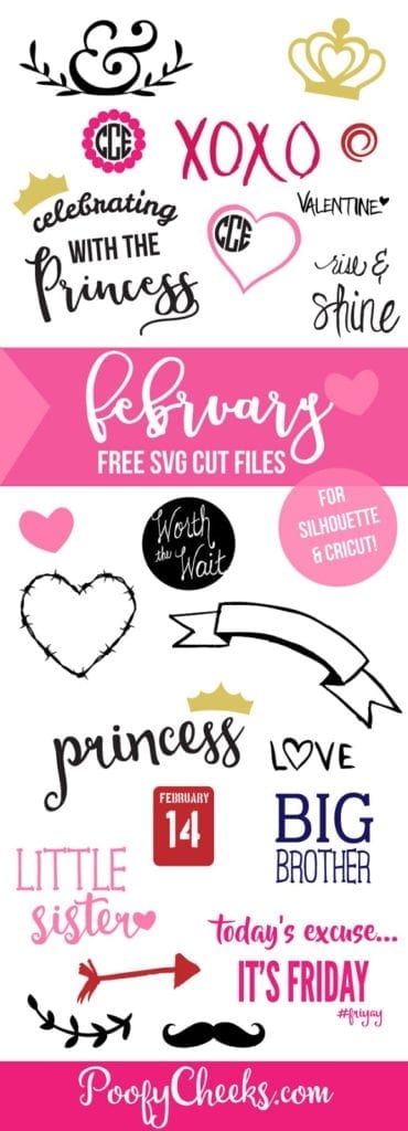 Monthly SVG and DXF free cut files for Silhouette and Cameo users! Use these files for personal or commercial use.