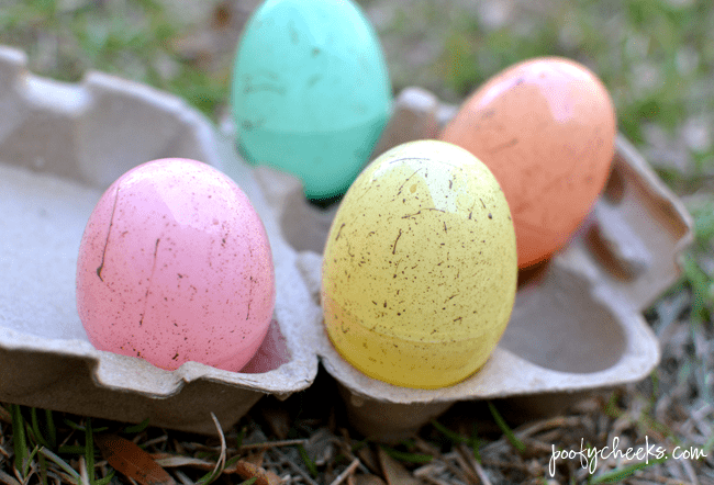 plastic egg craft