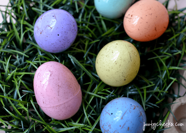 speckled eggs