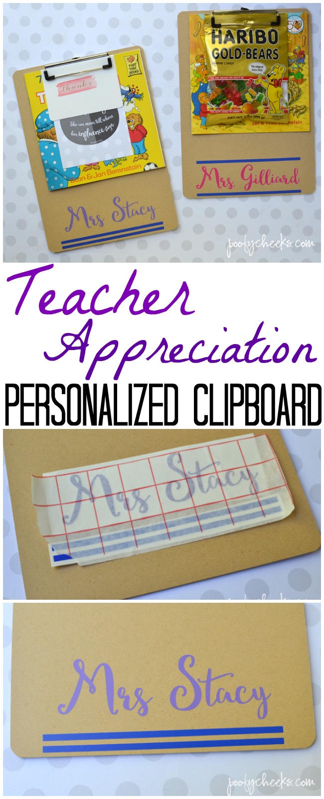 teacher gift clipboard