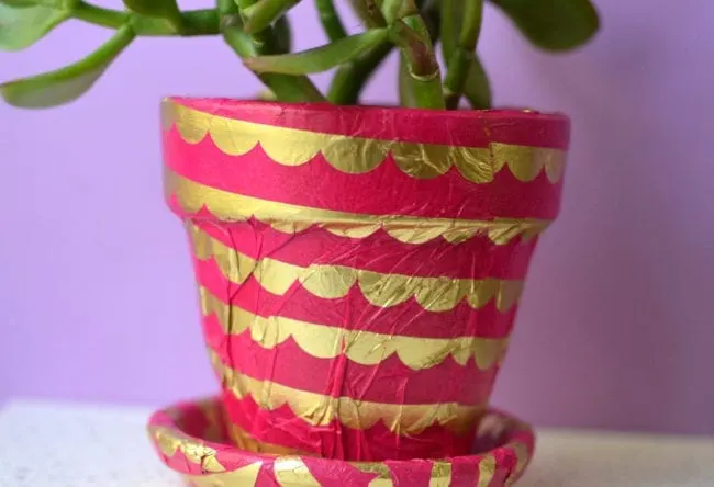 tissue-paper-pot