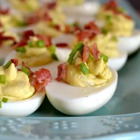 Instant Pot Ranch Deviled Eggs