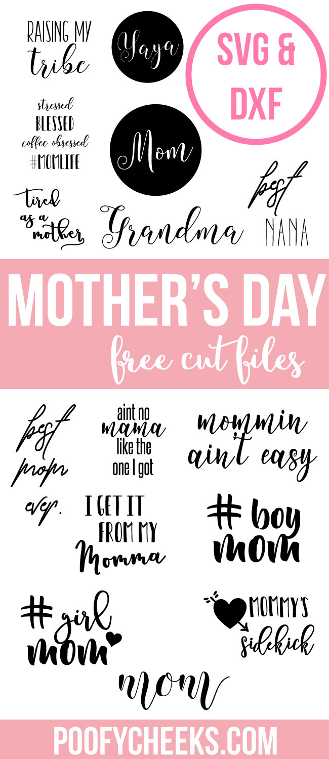 Mother's Day Free Cut Files