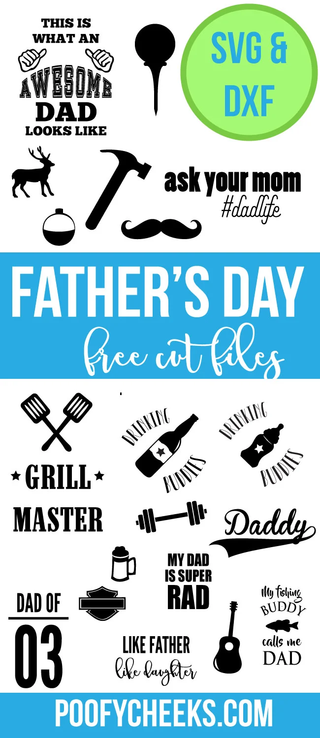 Father's Day DXF and SVG files