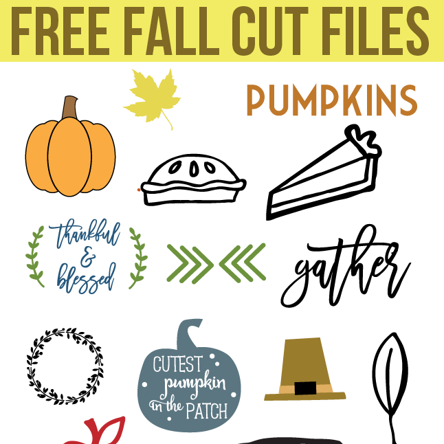 Free Fall Cut Files - Digital Designs