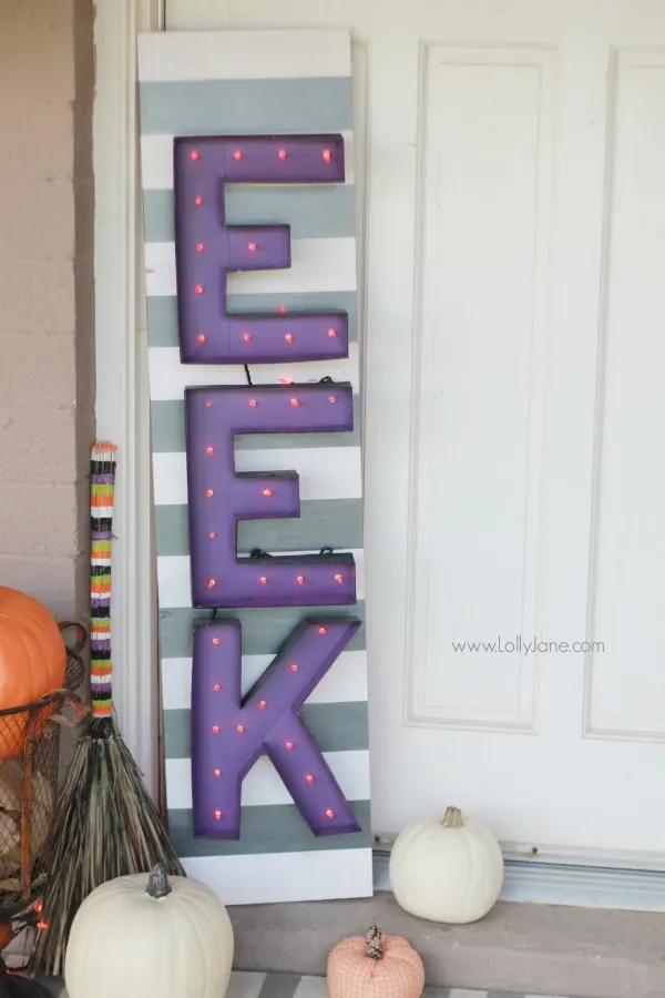 10+ Halloween Signs for Halloween that you can easily DIY!