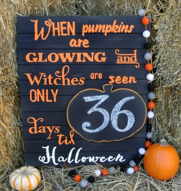 10+ Halloween Signs for Halloween that you can easily DIY!