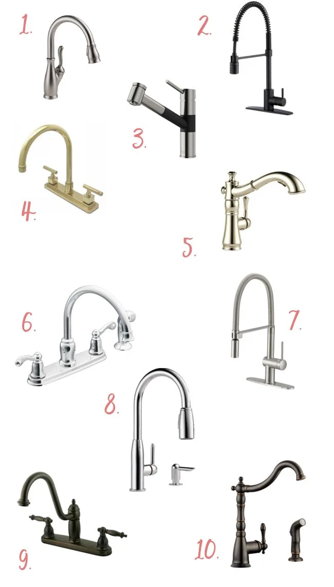 10 Kitchen Faucets Under 300 Dollars