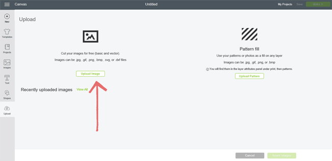 Uploading designs into Cricut Design Space. Using SVG and other files in design space. 