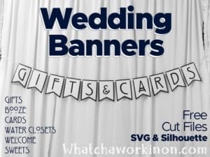 Wedding Banners SVG Files